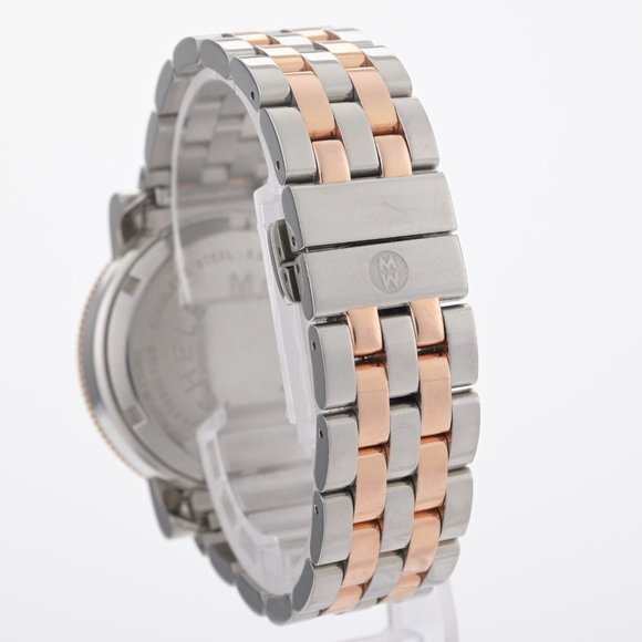 Michele Sport Sail Rose Gold Diamond Dial 38mm Ladies Watch